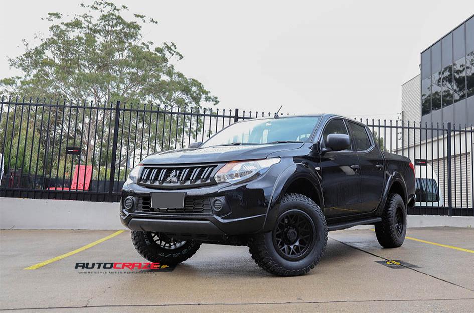 MITSUBISHI TRITON CHAOS SATIN BLACK
